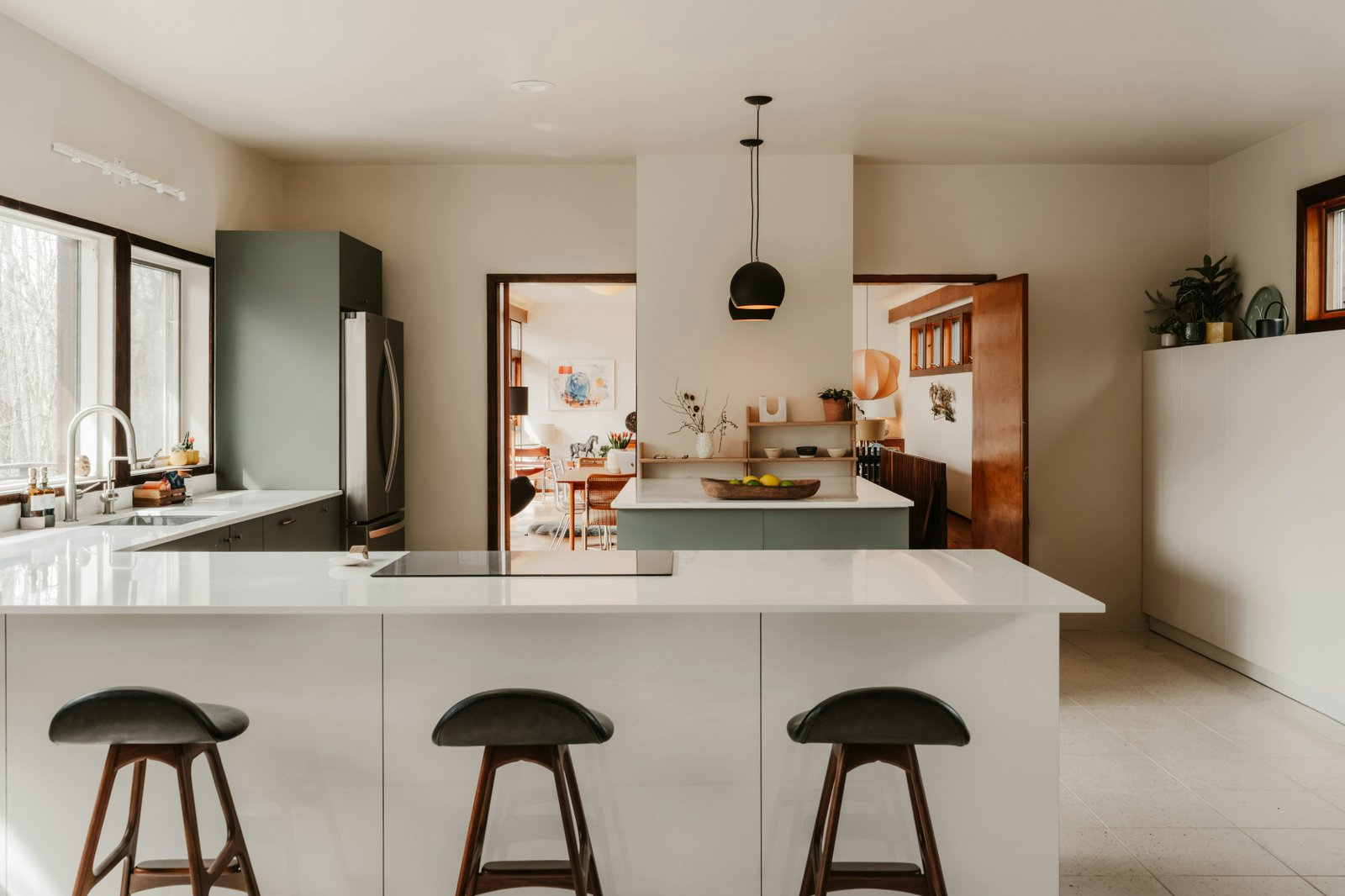 Island modular kitchen