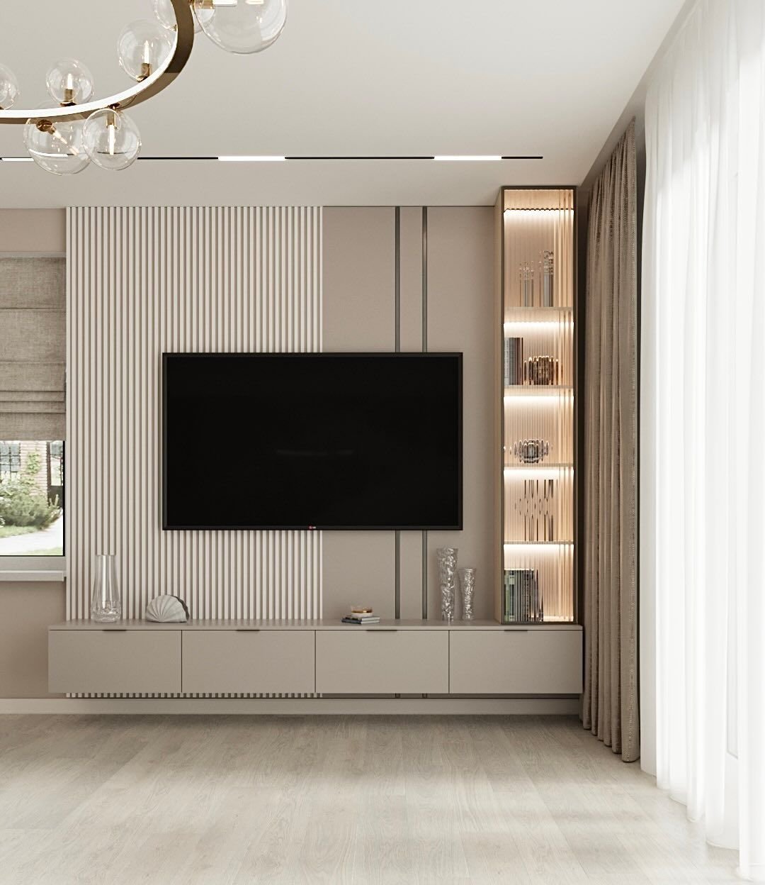Contemporary living room