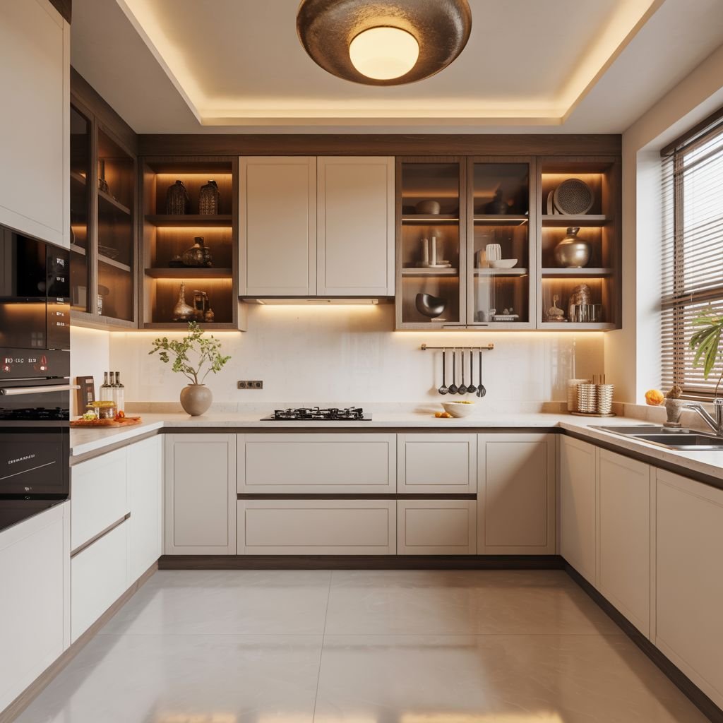 Elegant kitchen island